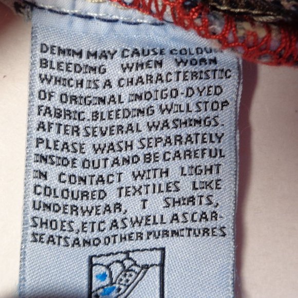 Blend Size 30W 29L REGULAR FIT Blue Cotton New Button Fly Men's Jeans - Picture 12 of 14